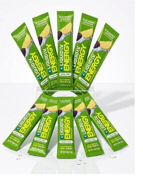 Sugar Free Energy Drink Mix, Blackberry Lemonade, 0.49 Oz, 10-Stick Pack